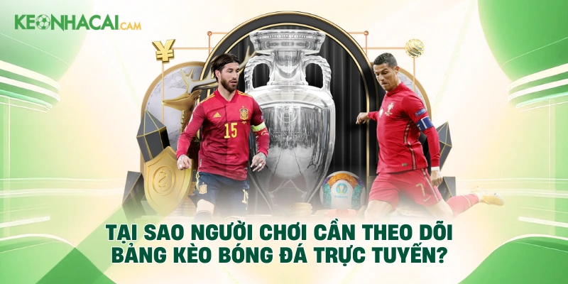 Tại sao người chơi cần theo dõi bảng kèo bóng đá trực tuyến?